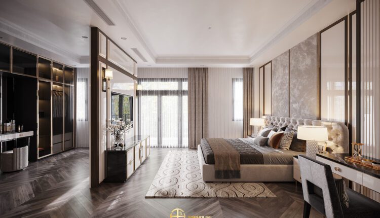 12599. Free 3D Bedroom Interior Model Download by Tuan An