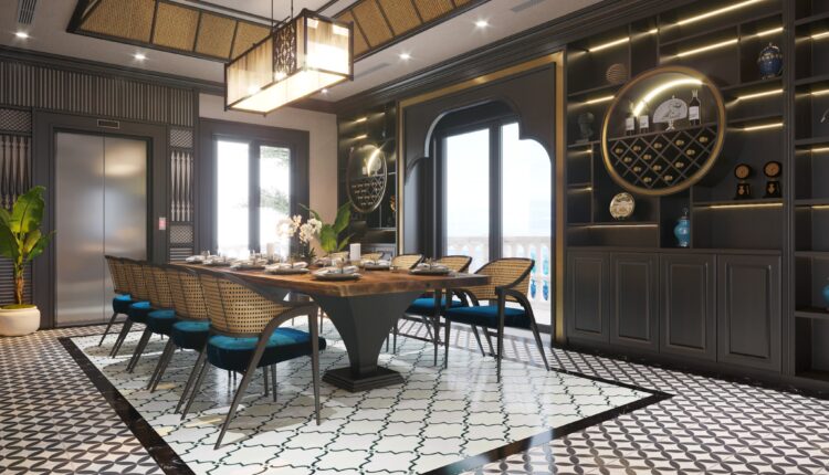 12607. Download Free 3D Indochine Kitchen Room Interior Model by Tran Thanh