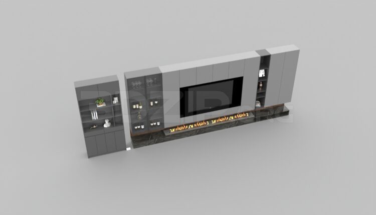 1485. Download Free TV Cabinet Model By Nguyen Ngoc Tung