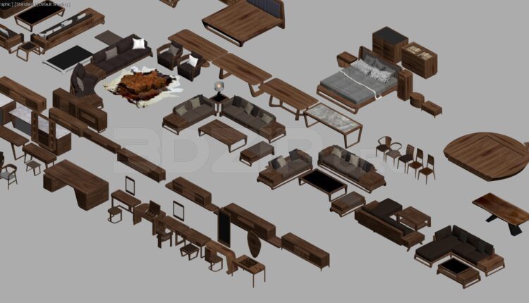 11183. 3D Model Do Go Oc Cho File 3dsmax By Diep Do