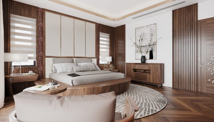 12670. Download Free 3D Master Bedroom Interior Model by Phan Thanh Duong (2)