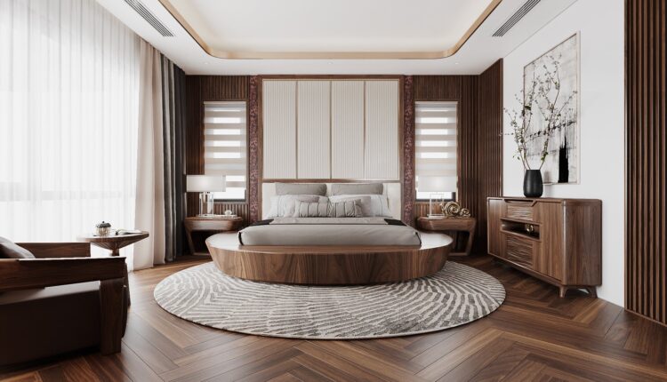12670. Download Free 3D Master Bedroom Interior Model by Phan Thanh Duong (3)