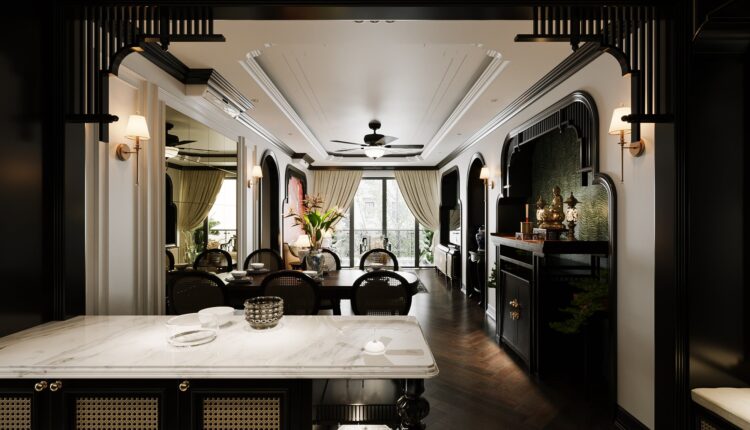12689. 3D Indochine Apartment Interior Model Download By Duc Nguyen