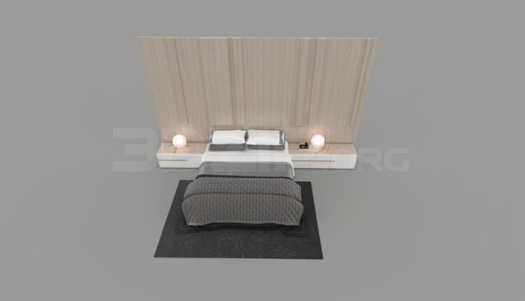 1768. Download Free Bed Model By Hoang Thong