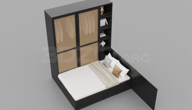 1911Download Free Bed Model By Phan Dai Duong