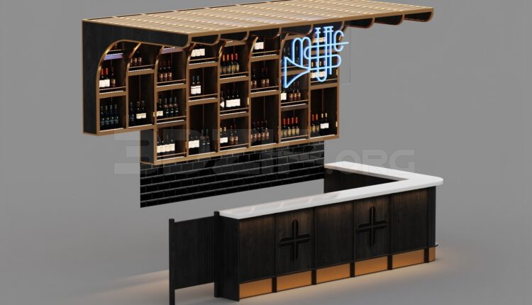 2262. Download Free Wine Racks Model By Quang Nguyen