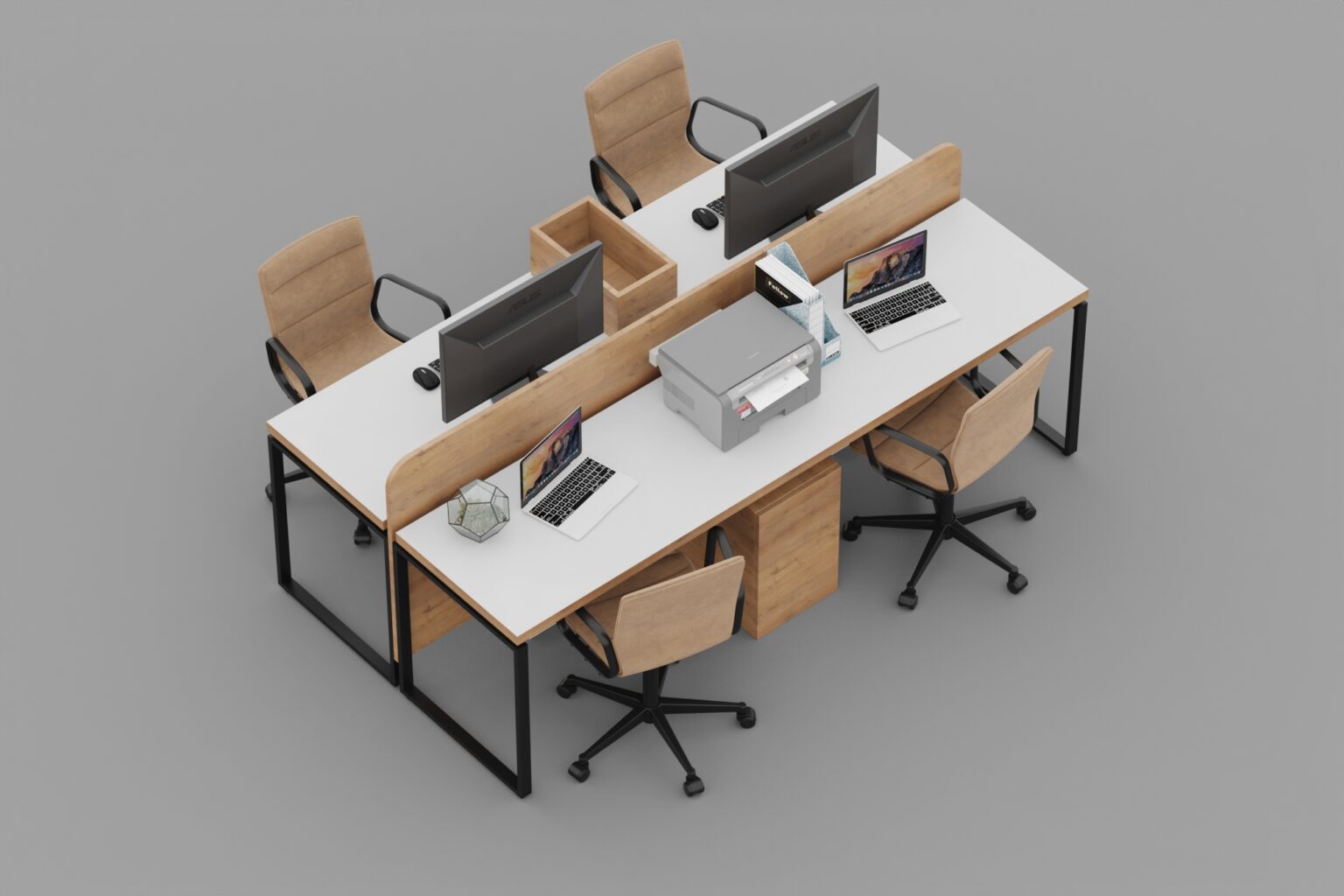 2319. Download Free Table Work Model By Tuan Hoan