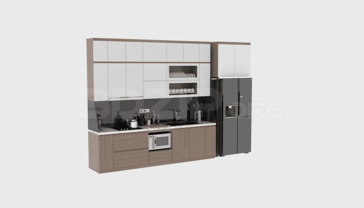 2370. Free 3D Kitchen Model Download