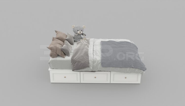 2386. Download Free Bed Model By Hai
