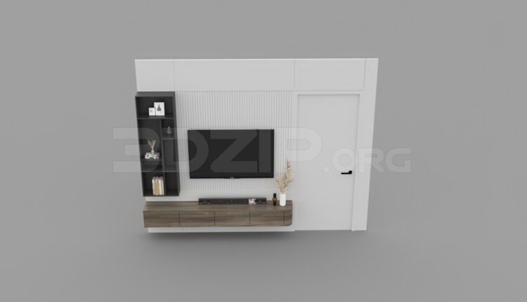 2461. Download Free TV Cabinet Model By Nguyen Ngoc Tung