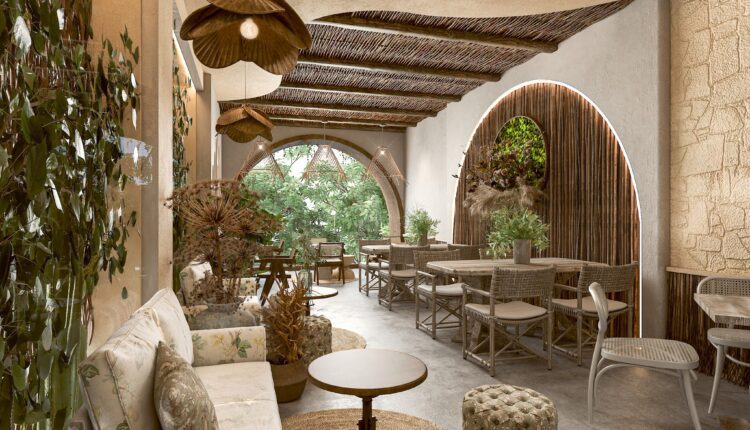 12801. Free 3D Coffee Room Interior Model Download by Nguyen Xuan Tri