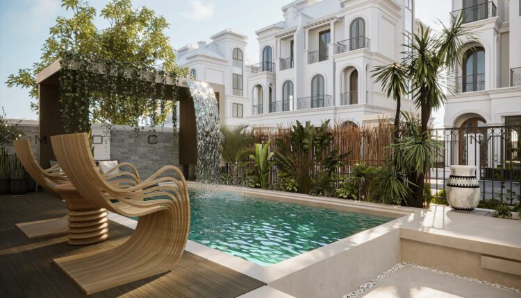 12815. Free 3D Villa Exterior Model Download by Nguyen Thanh Vuong
