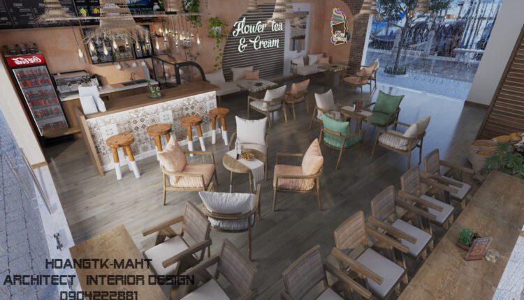 12816. Free 3D Coffee Room Interior Model Download by Hoang TK-maht