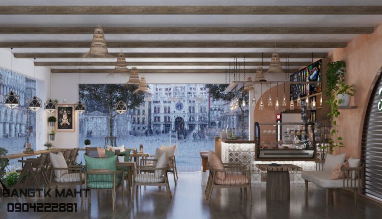 12816. Free 3D Coffee Room Interior Model Download by Hoang TK-maht