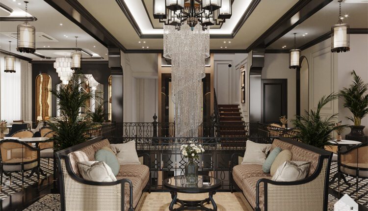 12819. Free 3D Coffee Room Interior Model Download by Quoc Tung