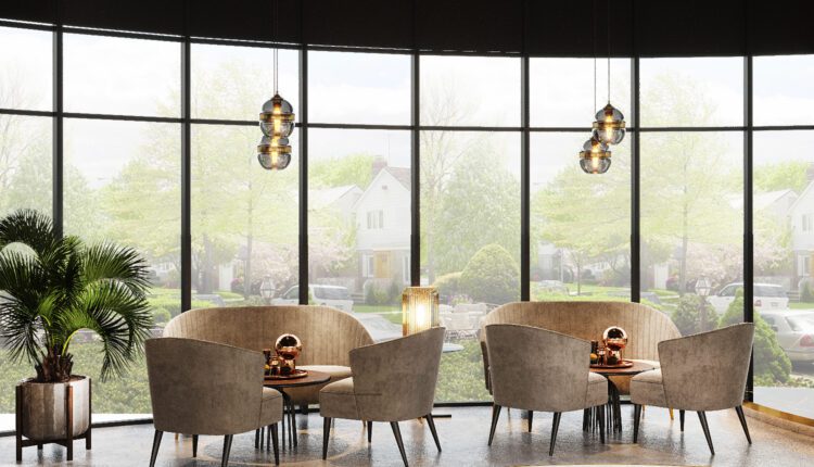 12840. Free 3D Coffee Room Interior Model Download by Xuan Dinh