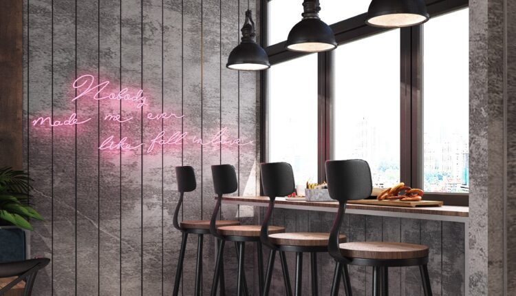 12847. Download Free 3d Milk Tea Interior Model by Lan Anh