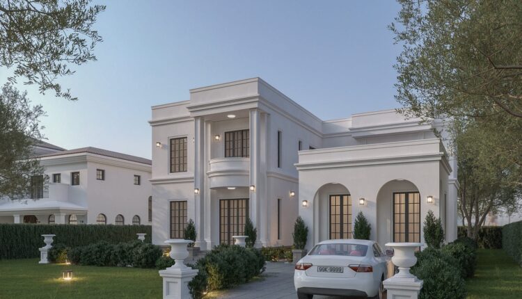 12889. Free 3D Villa Exterior Model Download by Hoang Trong Quan