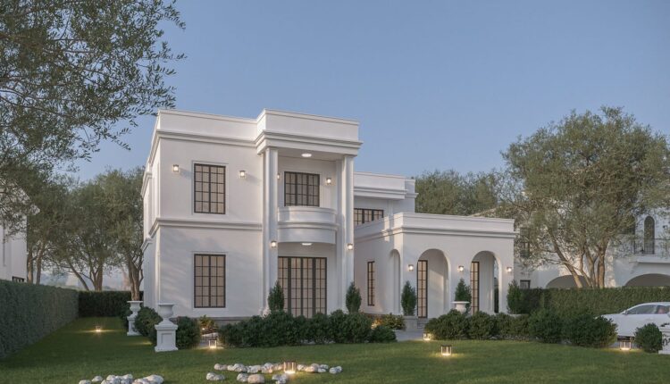 12889. Free 3D Villa Exterior Model Download by Hoang Trong Quan