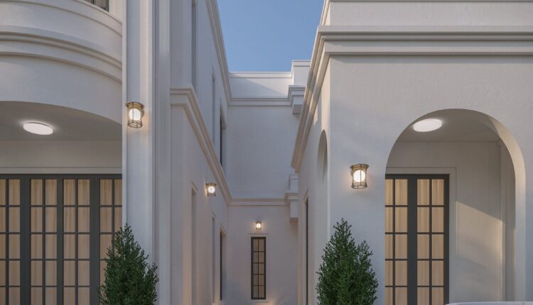 12889. Free 3D Villa Exterior Model Download by Hoang Trong Quan