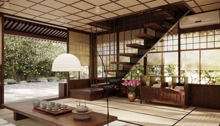 12899. 3D Japan House Model Download By Quan Tran