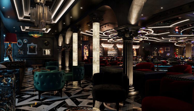 12935. Download Free 3D Bar Restaurant Interior Model by Duong Bui