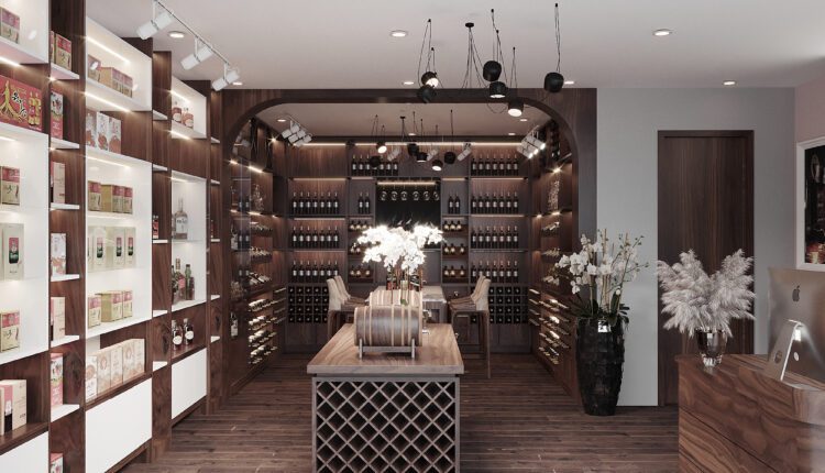 12936. 3D Wine Showroom Model Download By Thien Vy