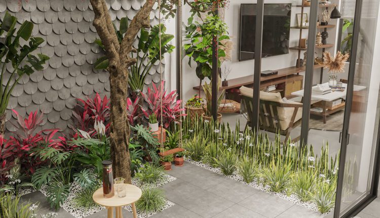 12949. 3D House Scene Model Download By Pea Dgn
