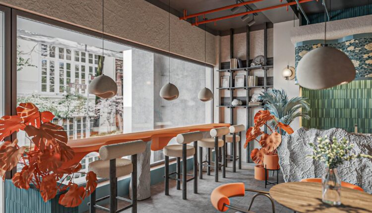 12960. Free 3D Coffee Room Interior Model Download by Duy Duong