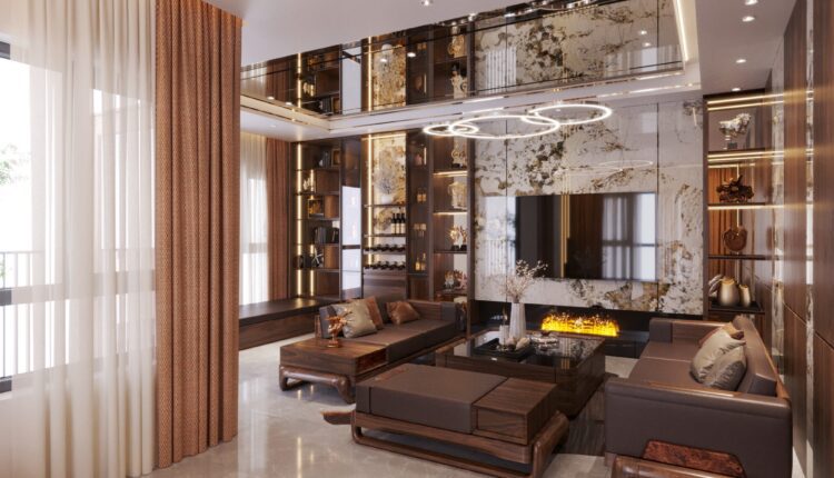 12966. Free 3D Living Room Interior Model Download By Pham Ngoc Quy