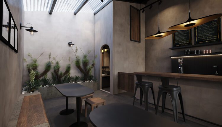 12993. Free 3D Coffee Room Interior Model Download by Nguyen Van