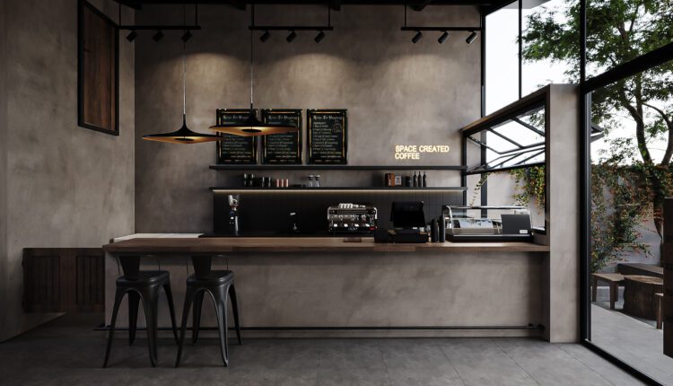 12993. Free 3D Coffee Room Interior Model Download by Nguyen Van