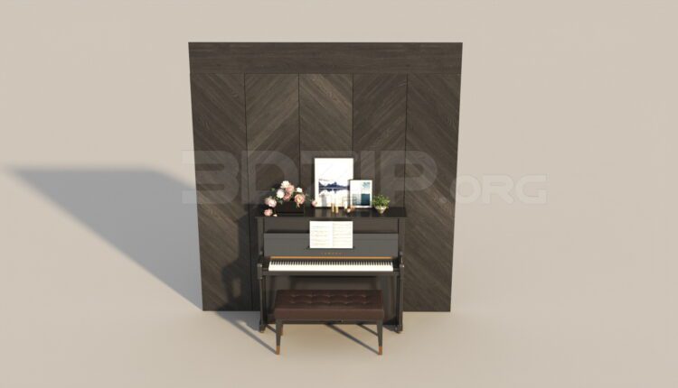 3159. Free 3D Piano Model Download