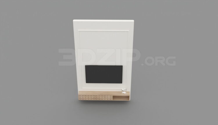 3192. Free 3D TV Cabinet Model Download