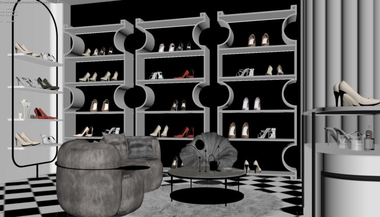 11208. 3D Fashion Shop Model Download