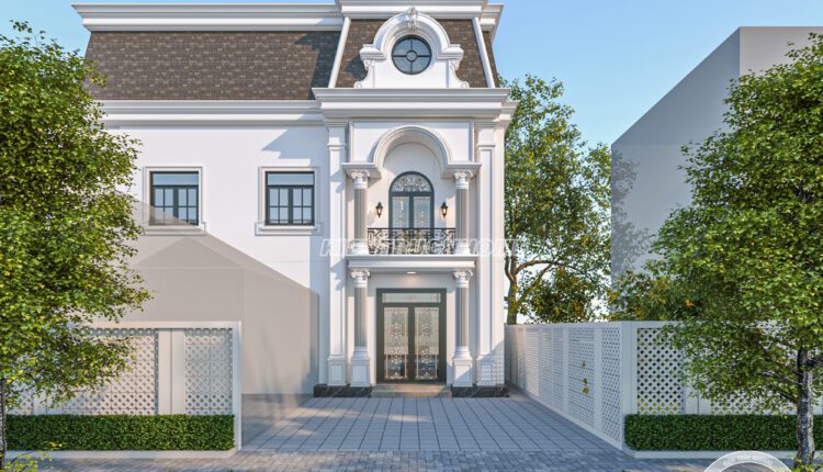 13016. Free 3D Villa Exterior Model Download by Nam No An