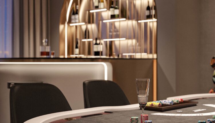 13022. Download Free POKER Room Interior Model By Ta Nhu Anh