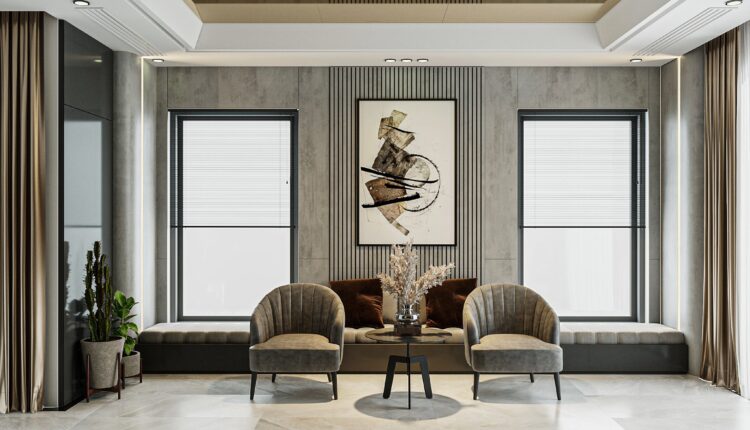 13040. Free 3D Living Room Interior Model Download By Quyen Linh