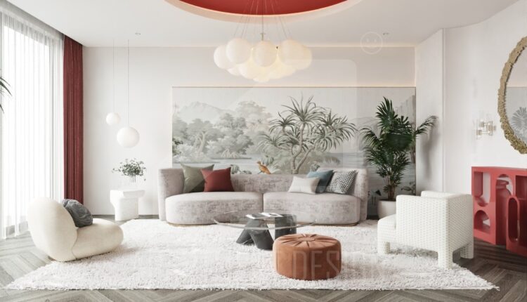 13044. Free 3D Living Room Interior Model Download By Du Ta