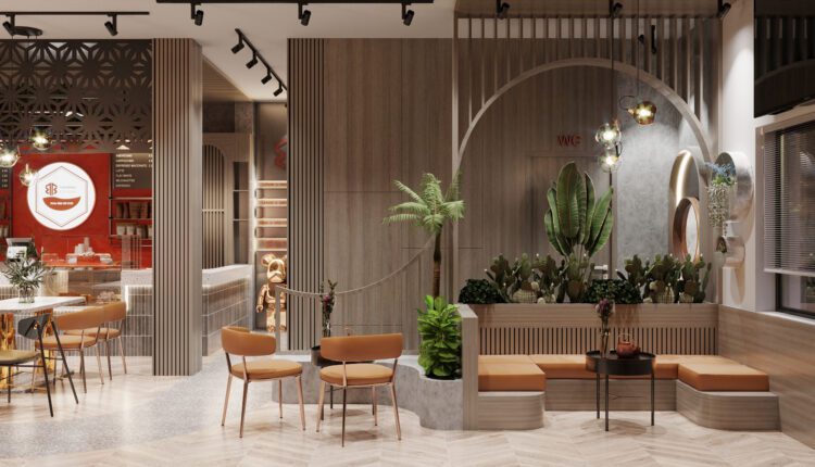 13079. Free 3D Coffee Room Interior Model Download by Dat Bui