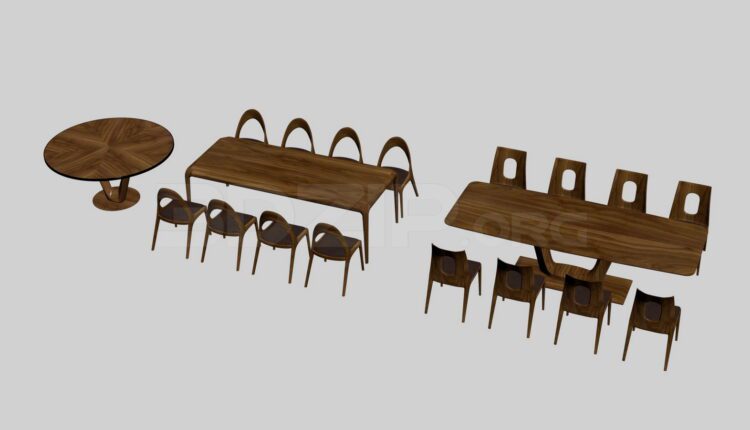 11214. Download Free Gỗ Óc Chó Funiture Models By Tran Nam