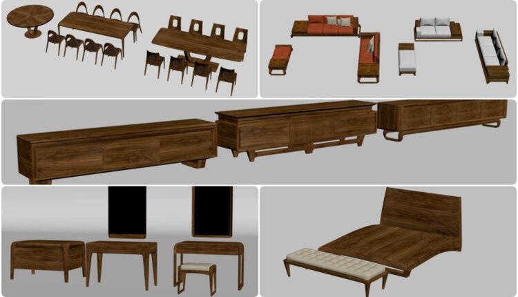 11214. Download Free Go Oc Cho Funiture Models By Tran Nam