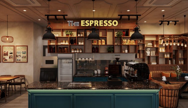 13086. Free 3D Coffee Room Interior Model Download by Trung Nguyen