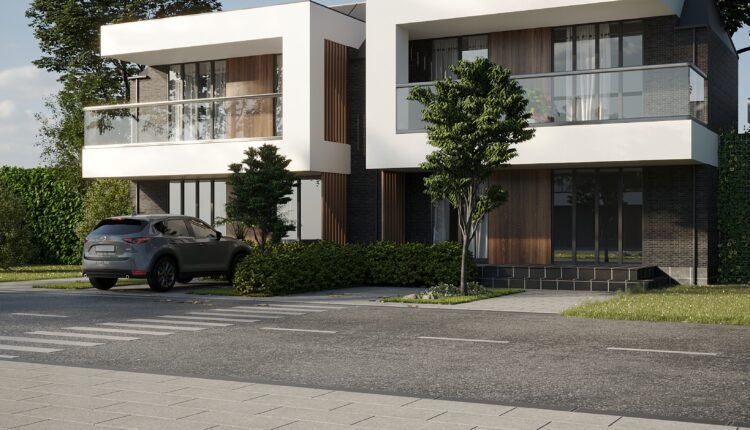 13115. 3D House Exterior Model Download By Tran Quang Sang