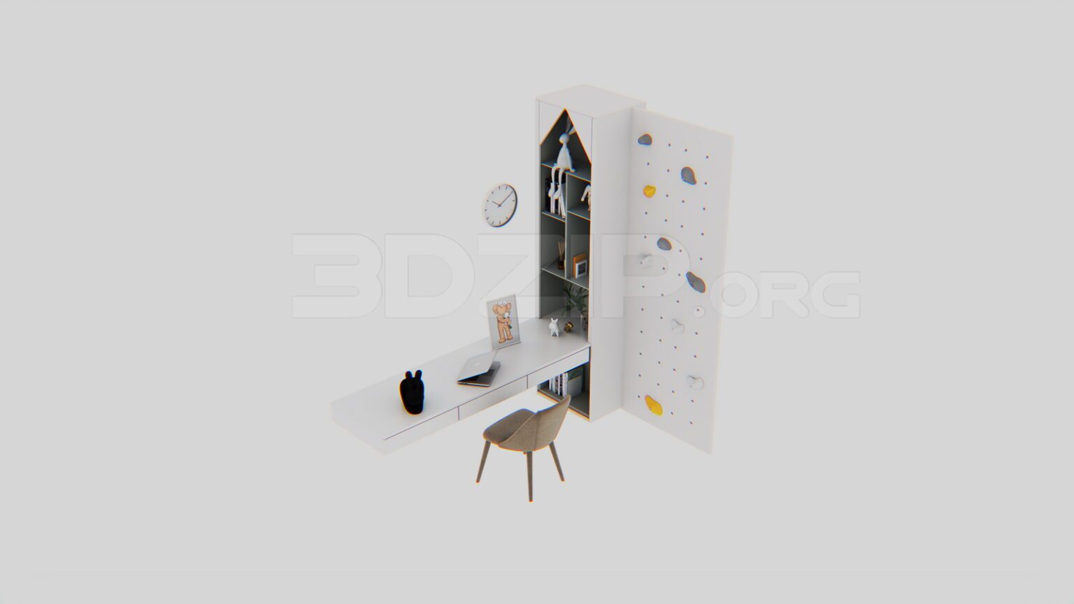 3976. Free 3D Desks Model Download
