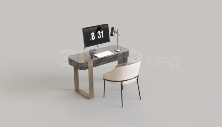 3998. Free 3D Table Work Model Download