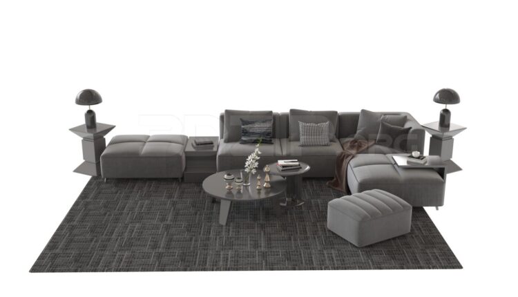 4116. Free 3D Sofa Model Download