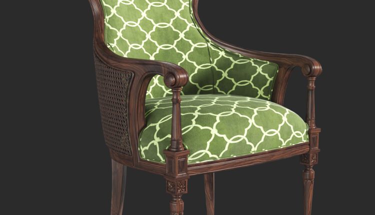 Download Free 3D Matilda Accent Chair Model By Nguyen Minh Khoa