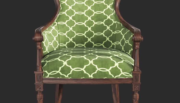 Download Free 3D Matilda Accent Chair Model By Nguyen Minh Khoa