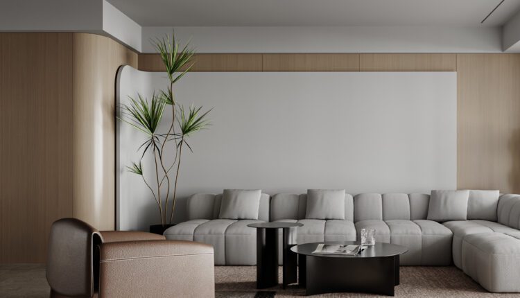 11218. 3D Model of Living Room Interior For Free Download